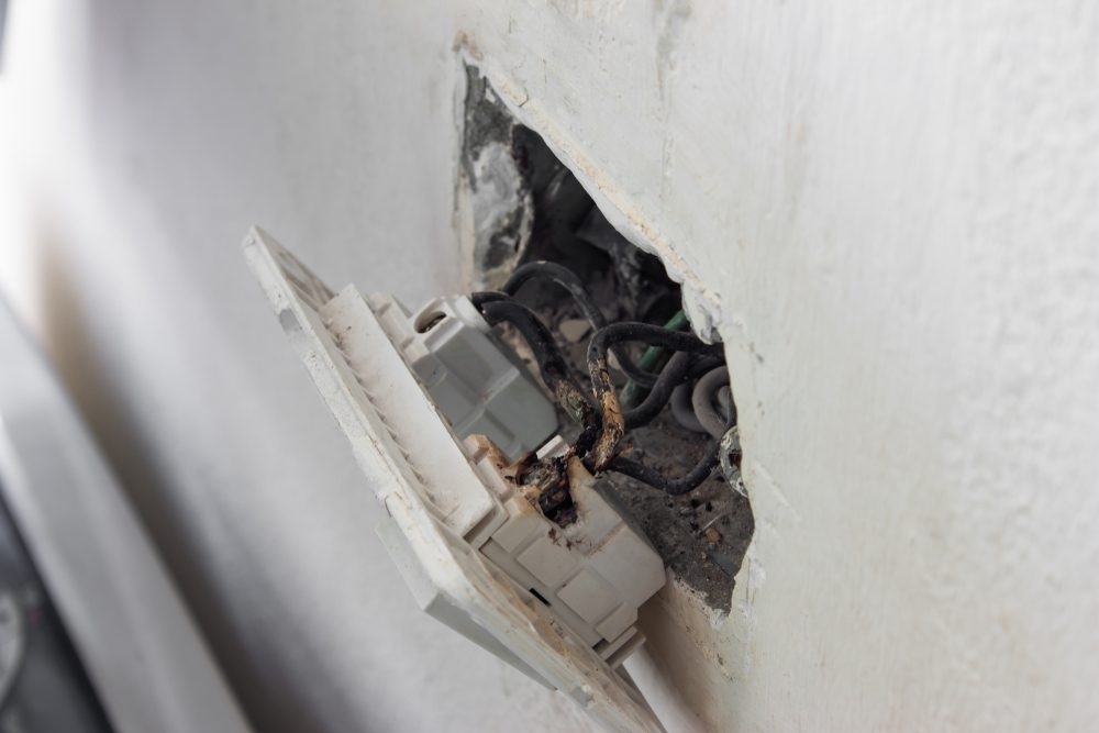 faulty wiring